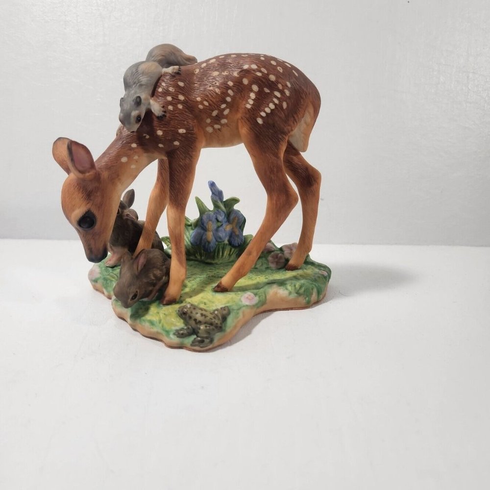 Natures Mirror, Susan C. Eaton, The Franklin Mint 1988 Fine Porcelain